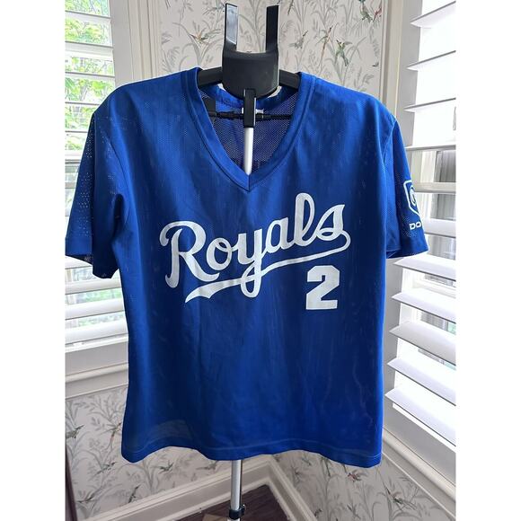 MLB Kansas City Royals Mens Jersey Blue Size L - Picture 1 of 5